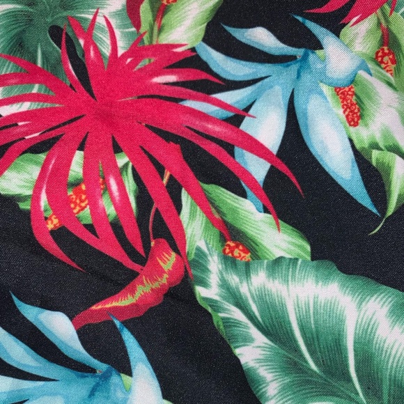 GUESS BEACH men’s tropical 6.5 in SWIM TRUNKS swimsuit size XL - Picture 3 of 14